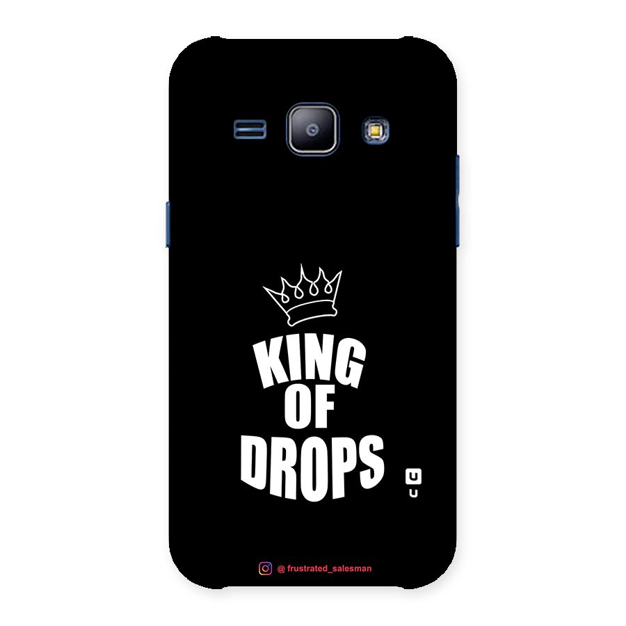 King of Drops Black Back Case for Galaxy J1