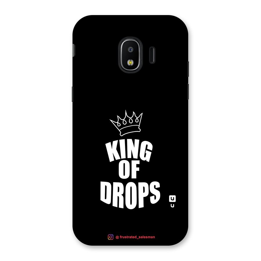 King of Drops Black Back Case for Galaxy J2 Pro 2018