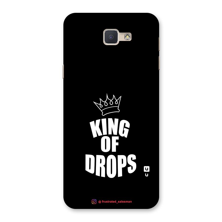 King of Drops Black Back Case for Galaxy J5 Prime