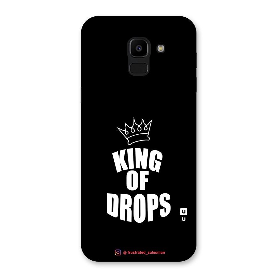 King of Drops Black Back Case for Galaxy J6