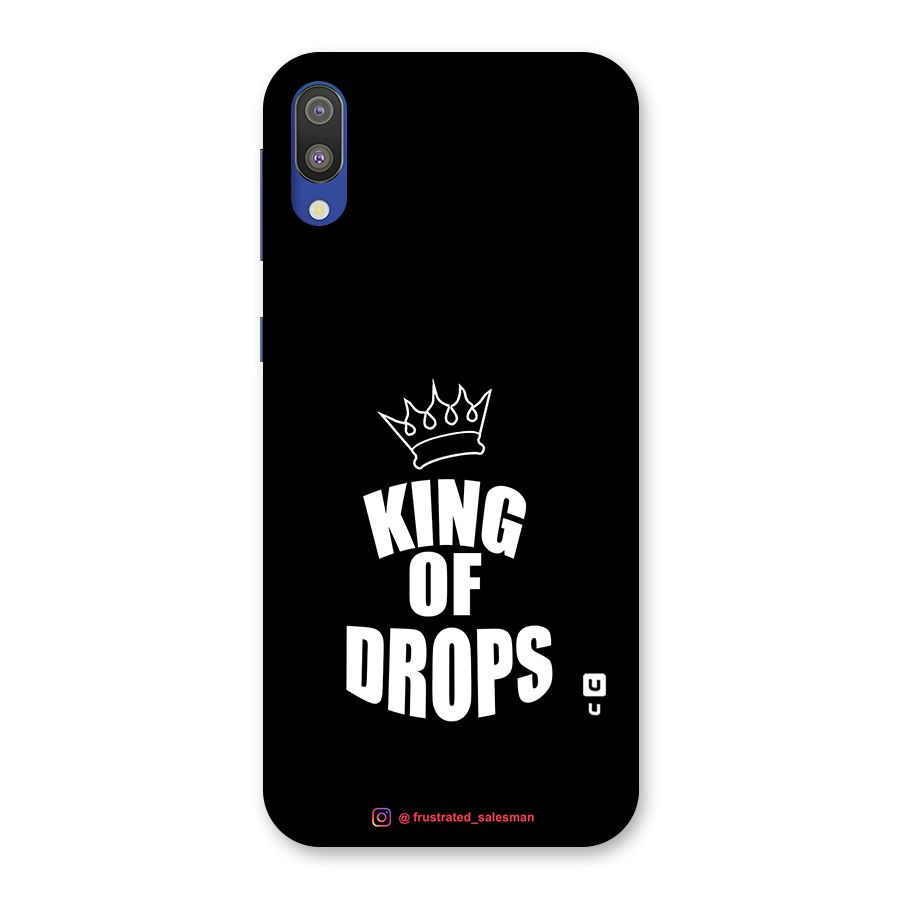 King of Drops Black Back Case for Galaxy M10