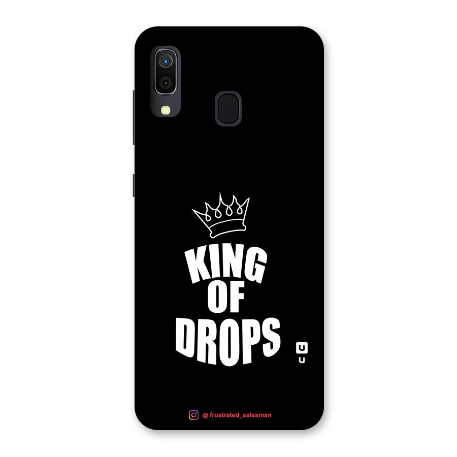 King of Drops Black Back Case for Galaxy M10s