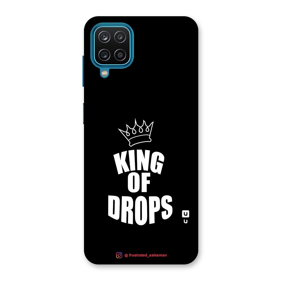 King of Drops Black Back Case for Galaxy M12