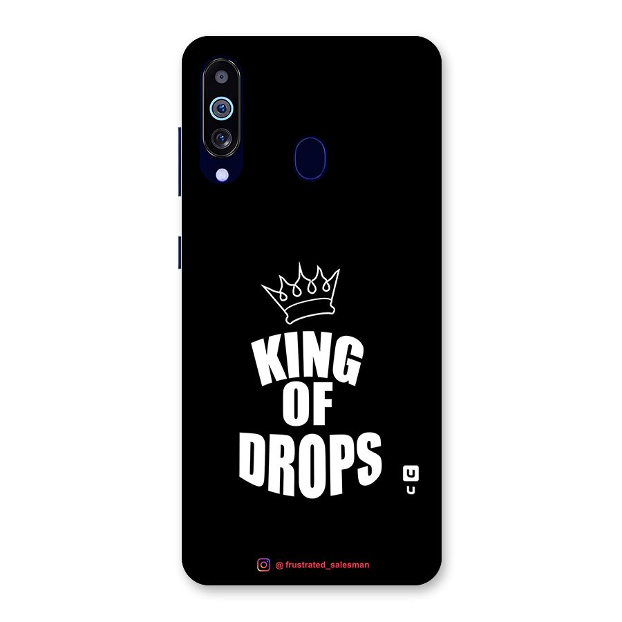 King of Drops Black Back Case for Galaxy M40
