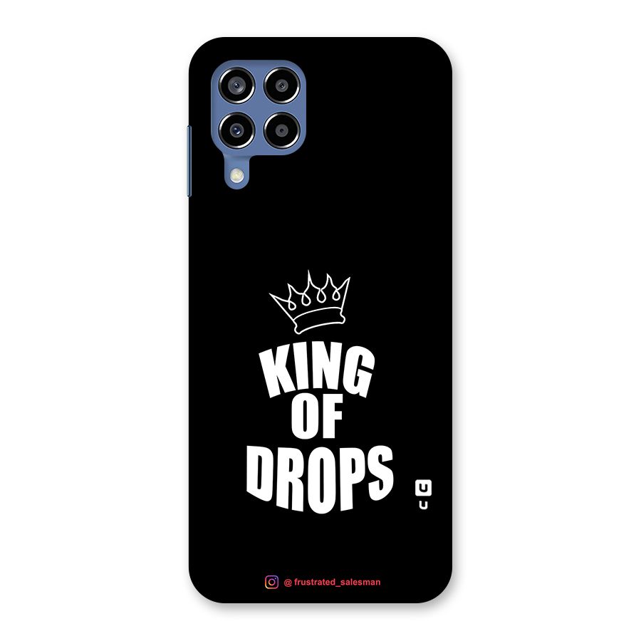 King of Drops Black Back Case for Galaxy M53 5G