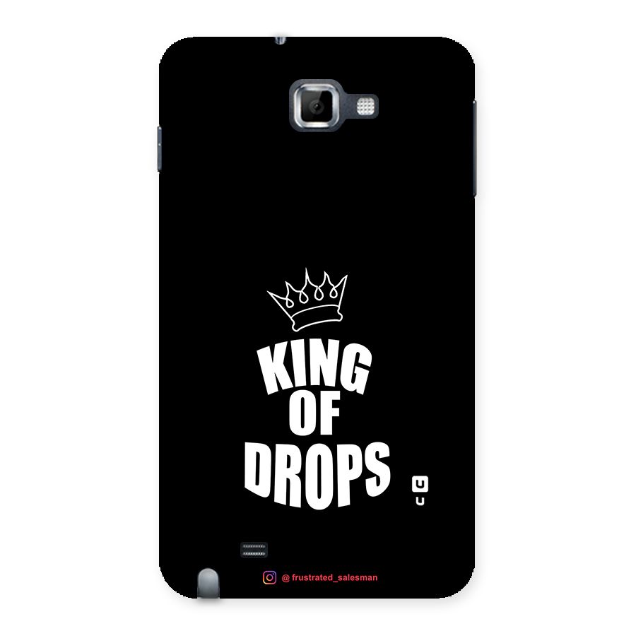 King of Drops Black Back Case for Galaxy Note
