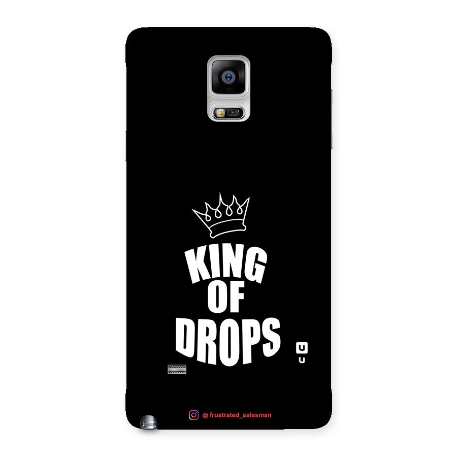 King of Drops Black Back Case for Galaxy Note 4