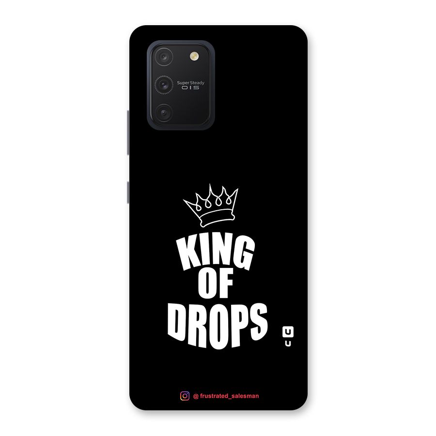 King of Drops Black Back Case for Galaxy S10 Lite