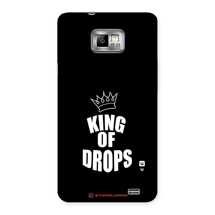 King of Drops Black Back Case for Galaxy S2