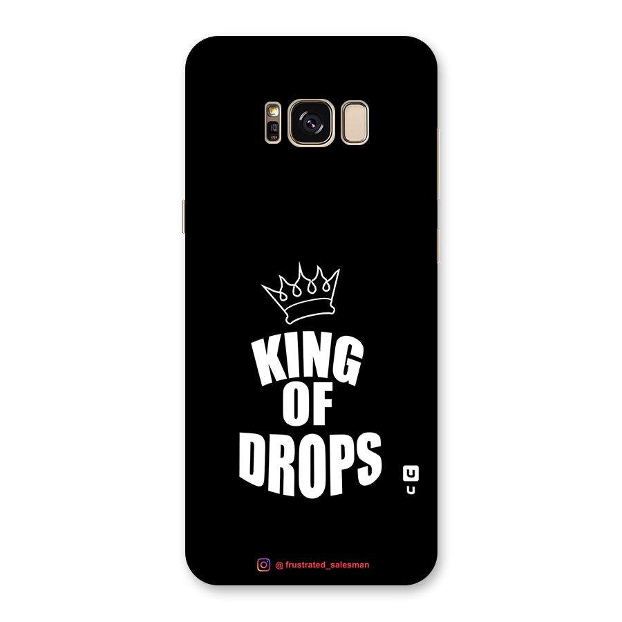 King of Drops Black Back Case for Galaxy S8 Plus