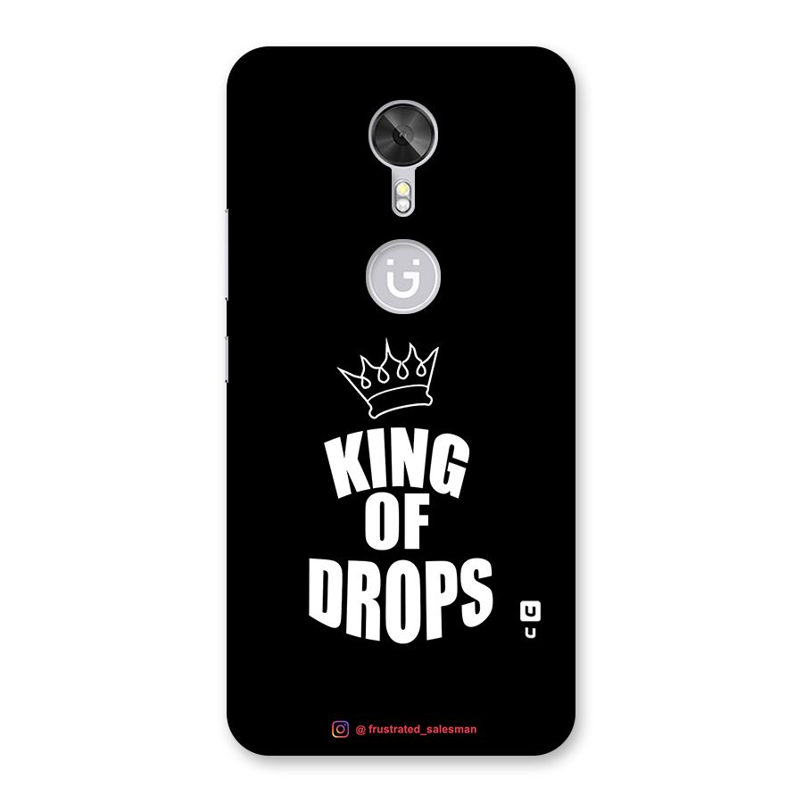 King of Drops Black Back Case for Gionee A1