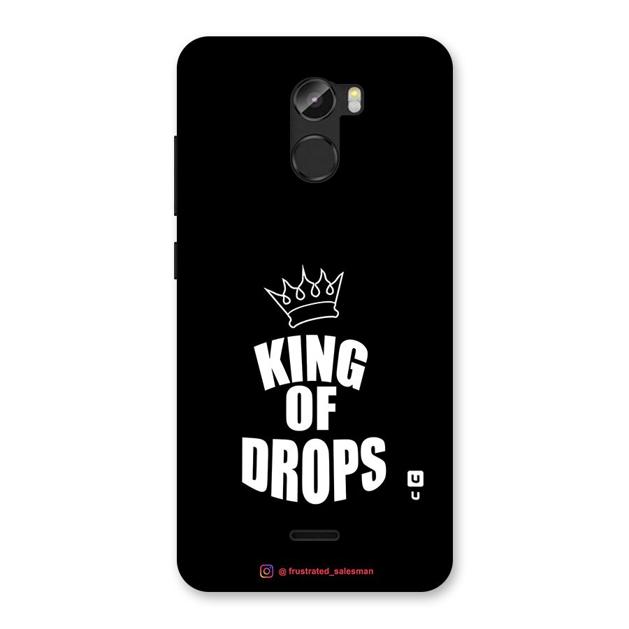 King of Drops Black Back Case for Gionee X1