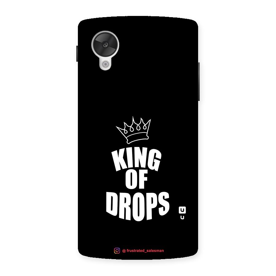 King of Drops Black Back Case for Google Nexsus 5