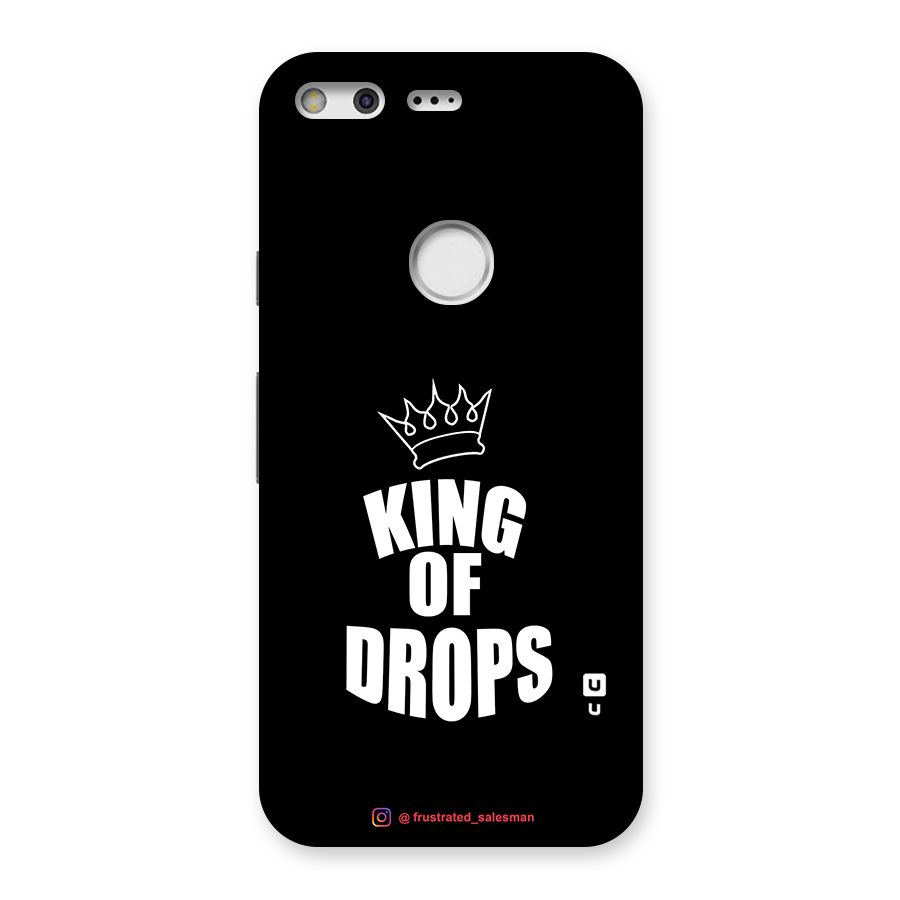 King of Drops Black Back Case for Google Pixel