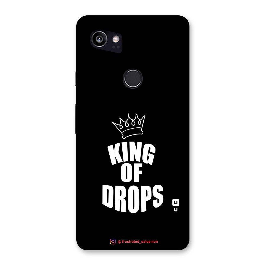 King of Drops Black Back Case for Google Pixel 2 XL