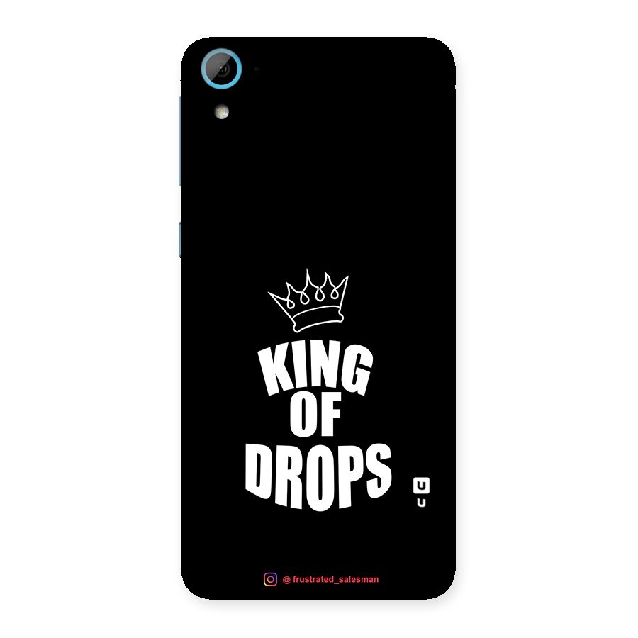 King of Drops Black Back Case for HTC Desire 826