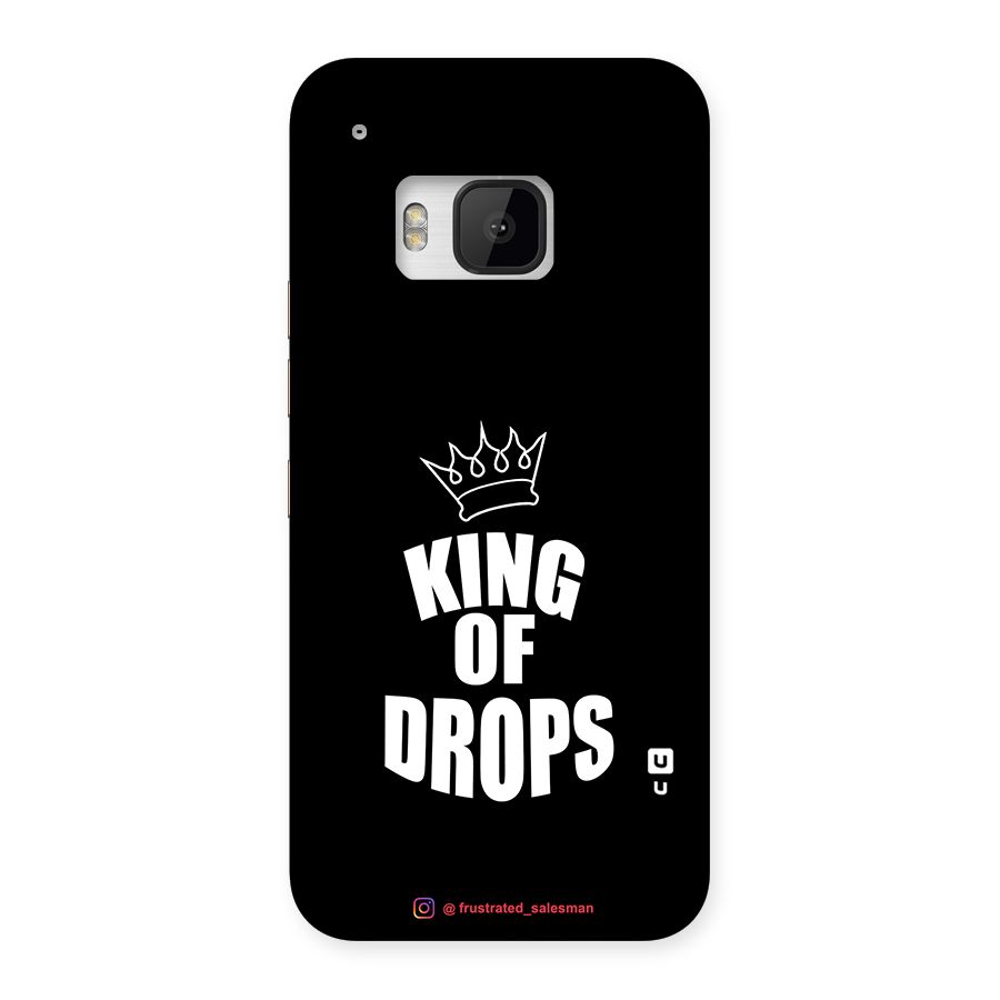 King of Drops Black Back Case for HTC One M9