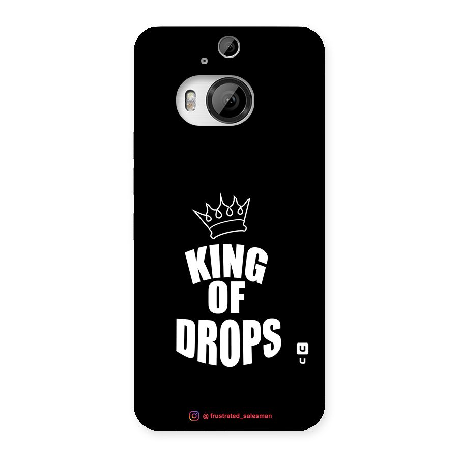 King of Drops Black Back Case for HTC One M9 Plus