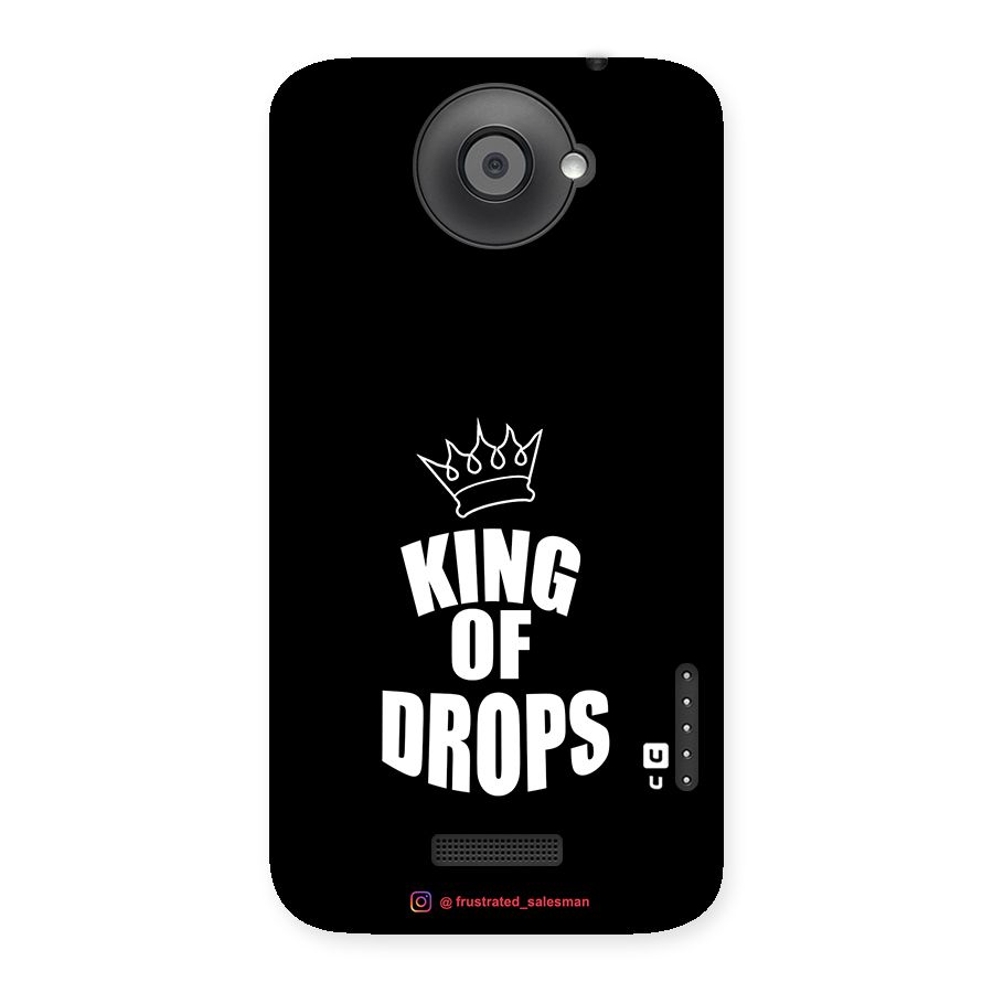 King of Drops Black Back Case for HTC One X