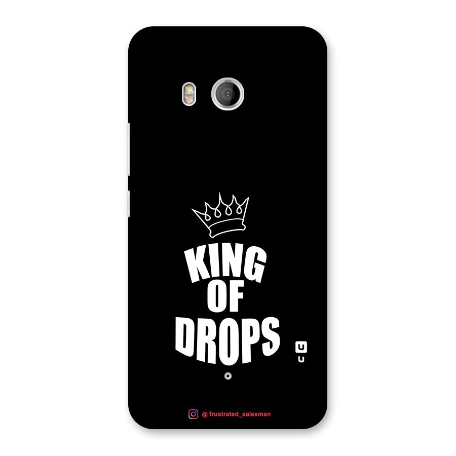 King of Drops Black Back Case for HTC U11