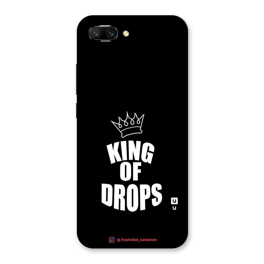 King of Drops Black Back Case for Honor 10