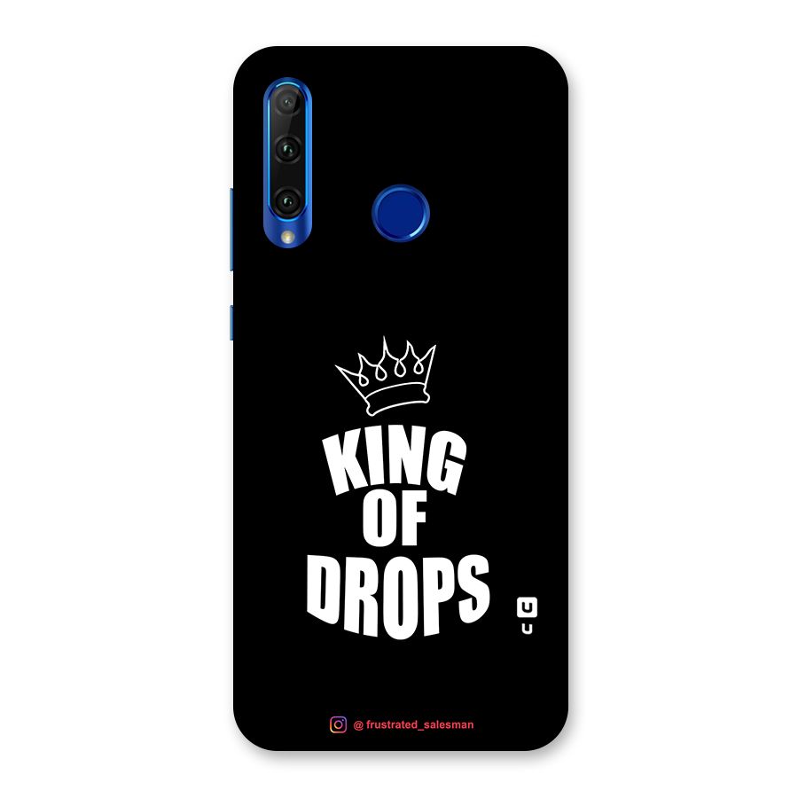 King of Drops Black Back Case for Honor 20i