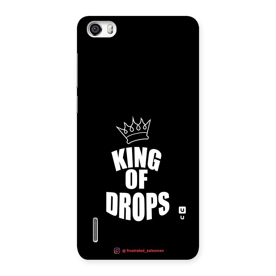 King of Drops Black Back Case for Honor 6