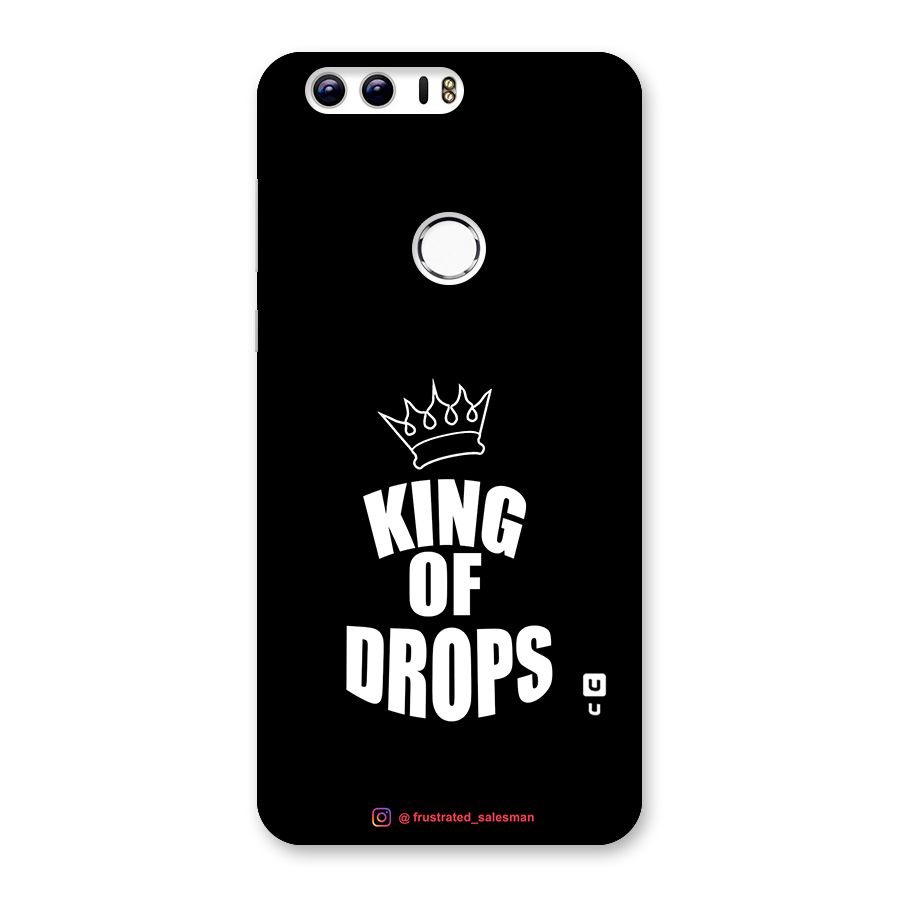 King of Drops Black Back Case for Honor 8