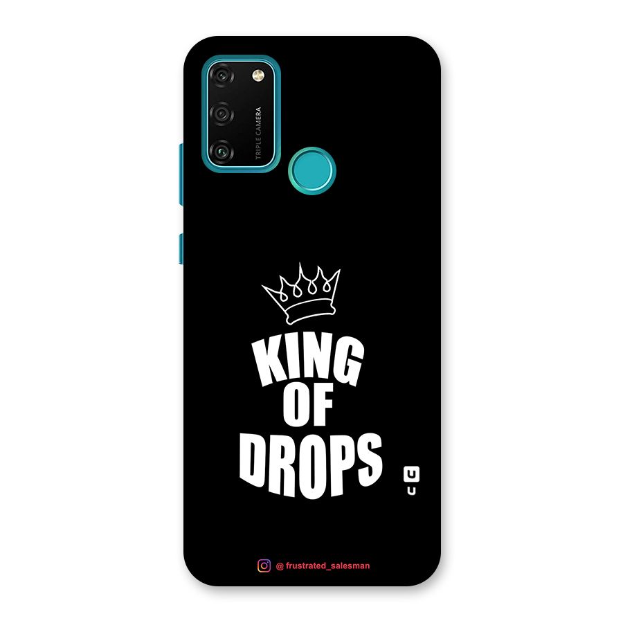 King of Drops Black Back Case for Honor 9A