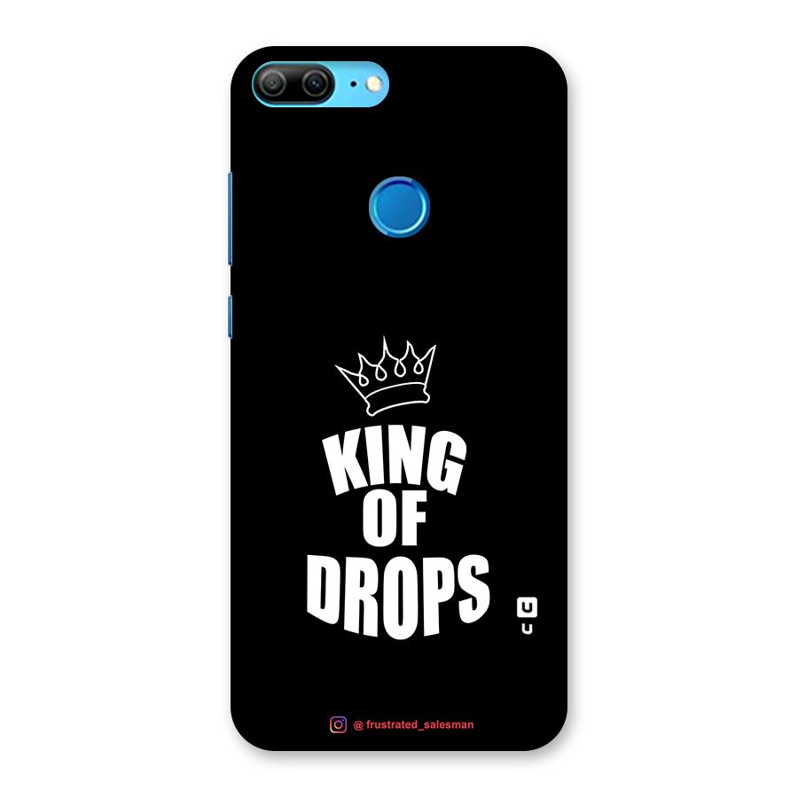 King of Drops Black Back Case for Honor 9 Lite