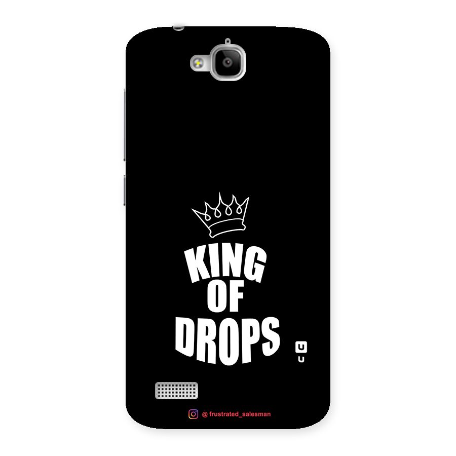 King of Drops Black Back Case for Honor Holly