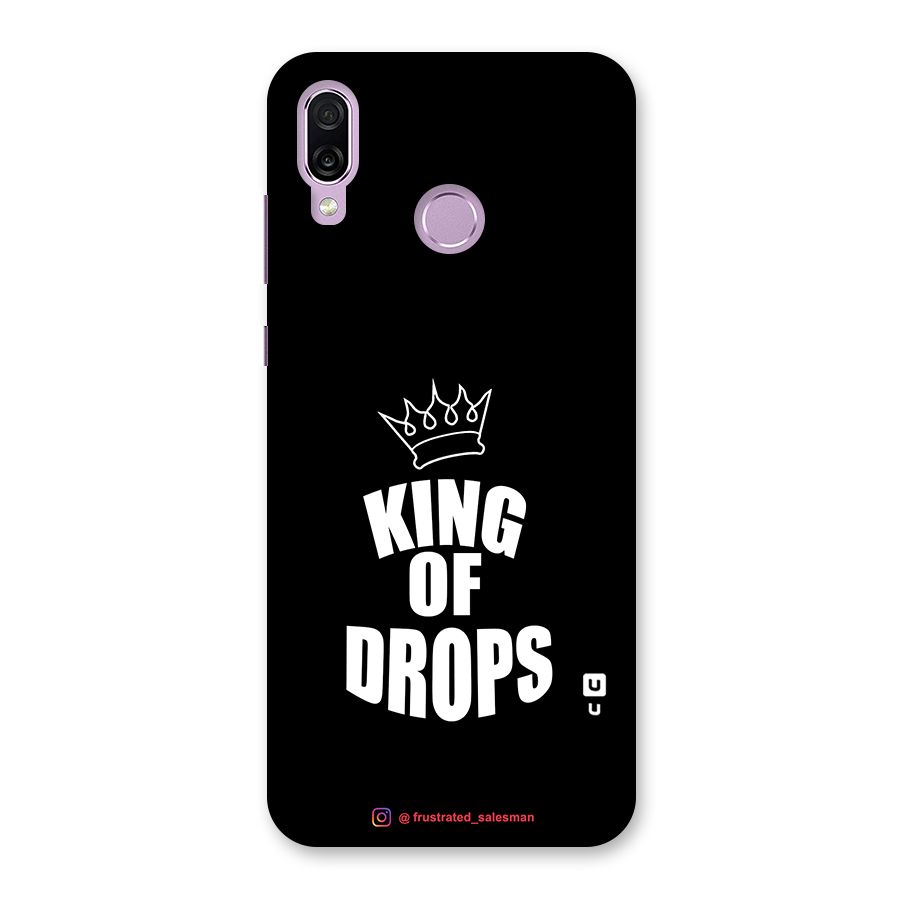 King of Drops Black Back Case for Honor Play