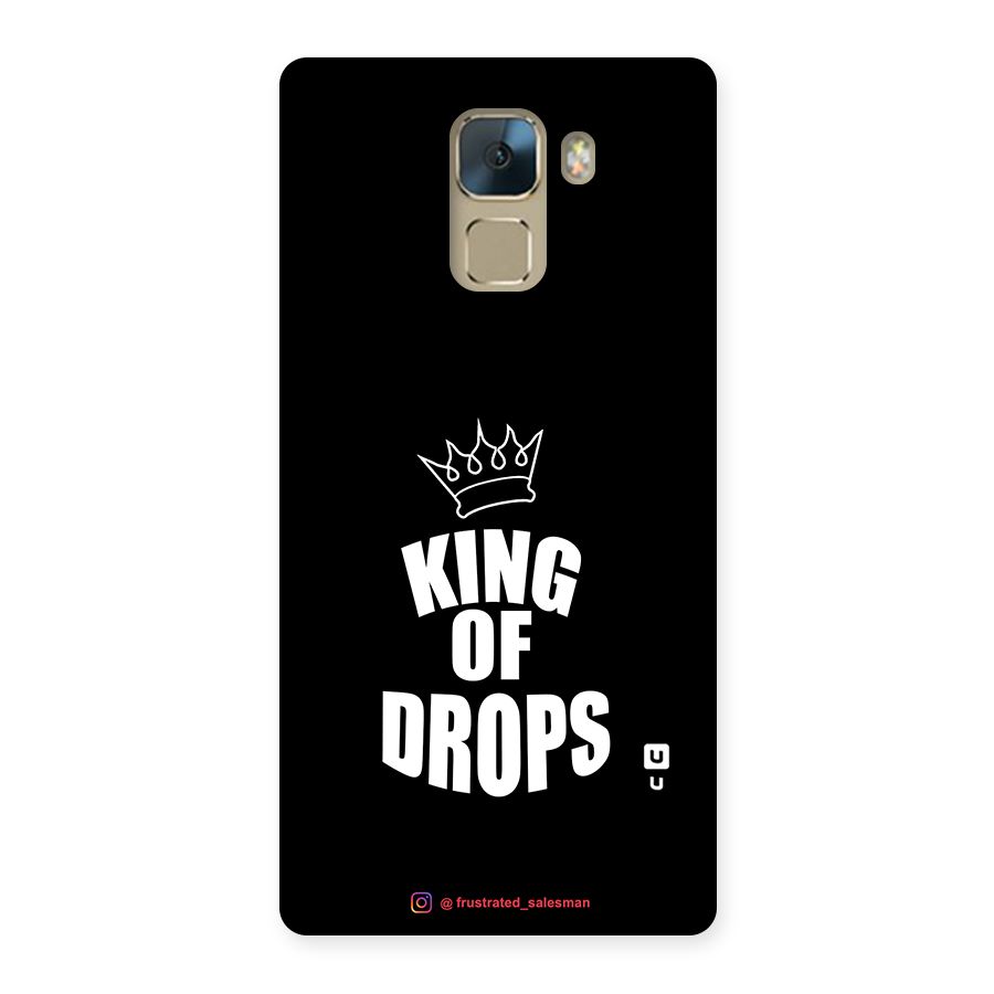 King of Drops Black Back Case for Huawei Honor 7