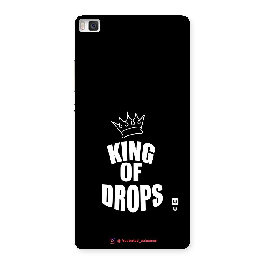 King of Drops Black Back Case for Huawei P8