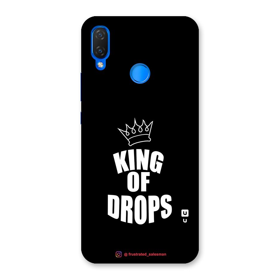 King of Drops Black Back Case for Huawei P Smart+