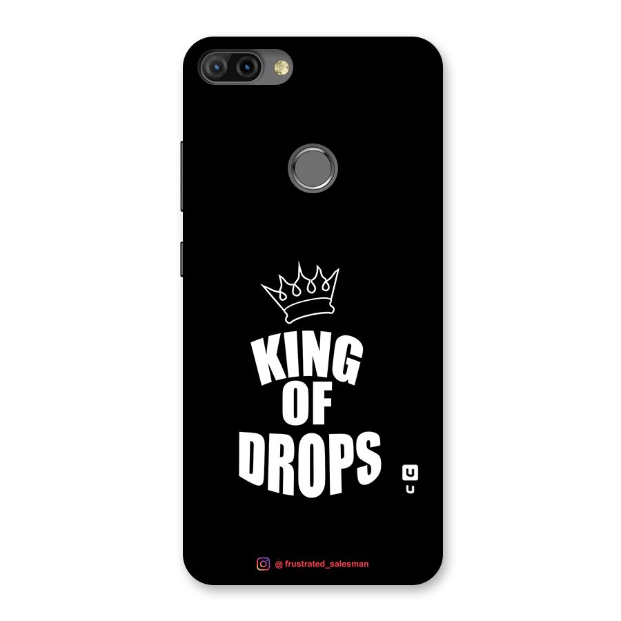 King of Drops Black Back Case for Infinix Hot 6 Pro
