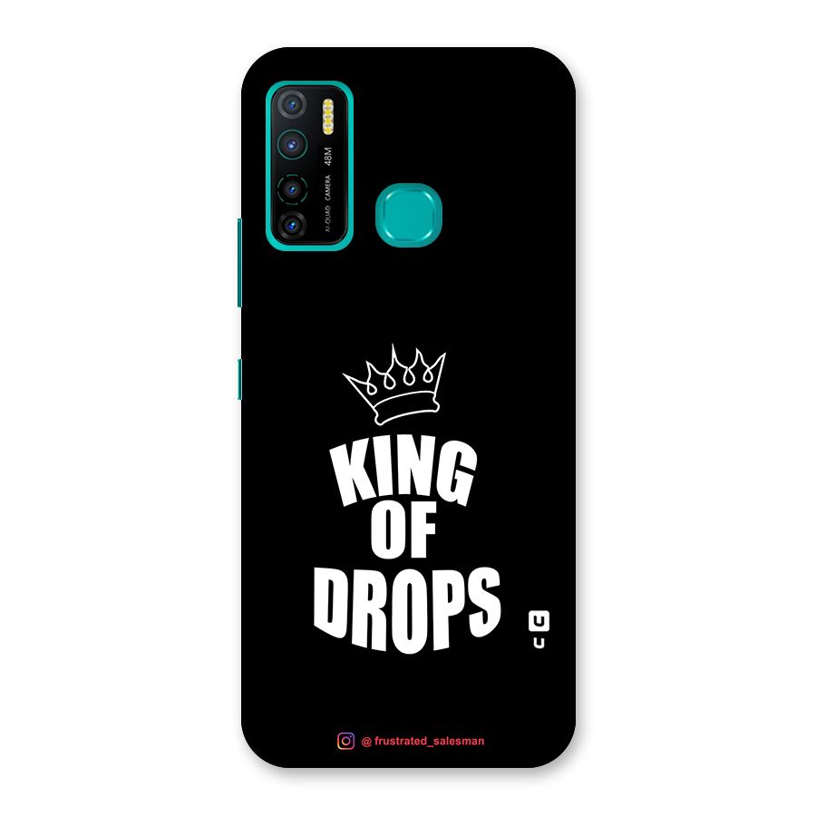 King of Drops Black Back Case for Infinix Hot 9 Pro