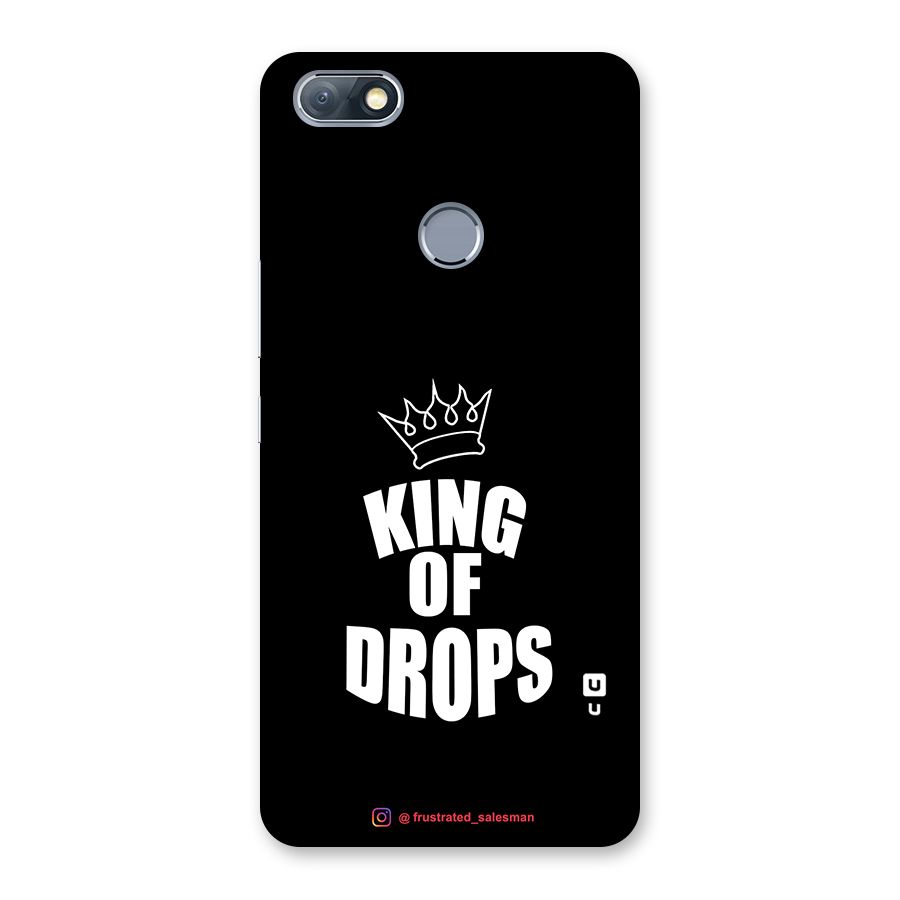 King of Drops Black Back Case for Infinix Note 5