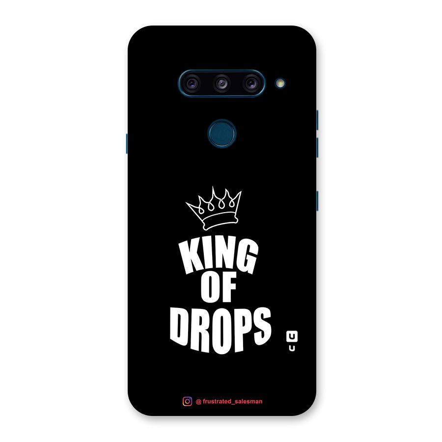 King of Drops Black Back Case for LG  V40 ThinQ