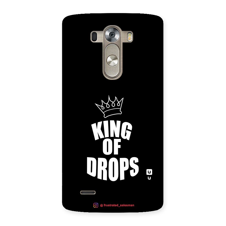 King of Drops Black Back Case for LG G3