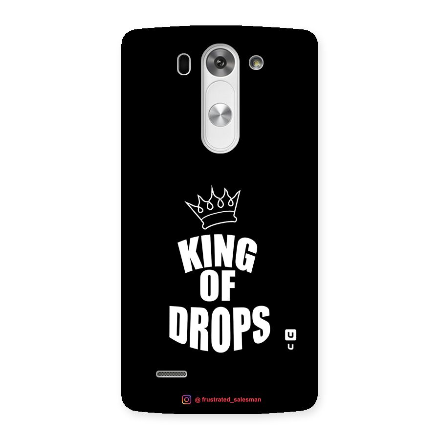 King of Drops Black Back Case for LG G3 Mini