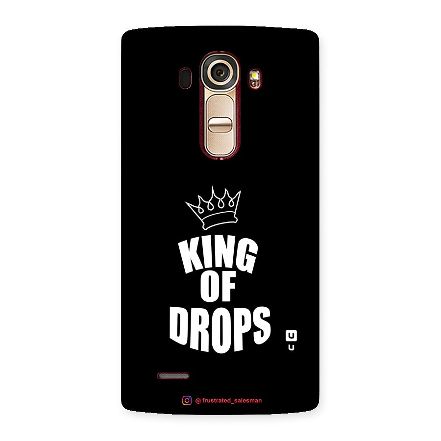 King of Drops Black Back Case for LG G4