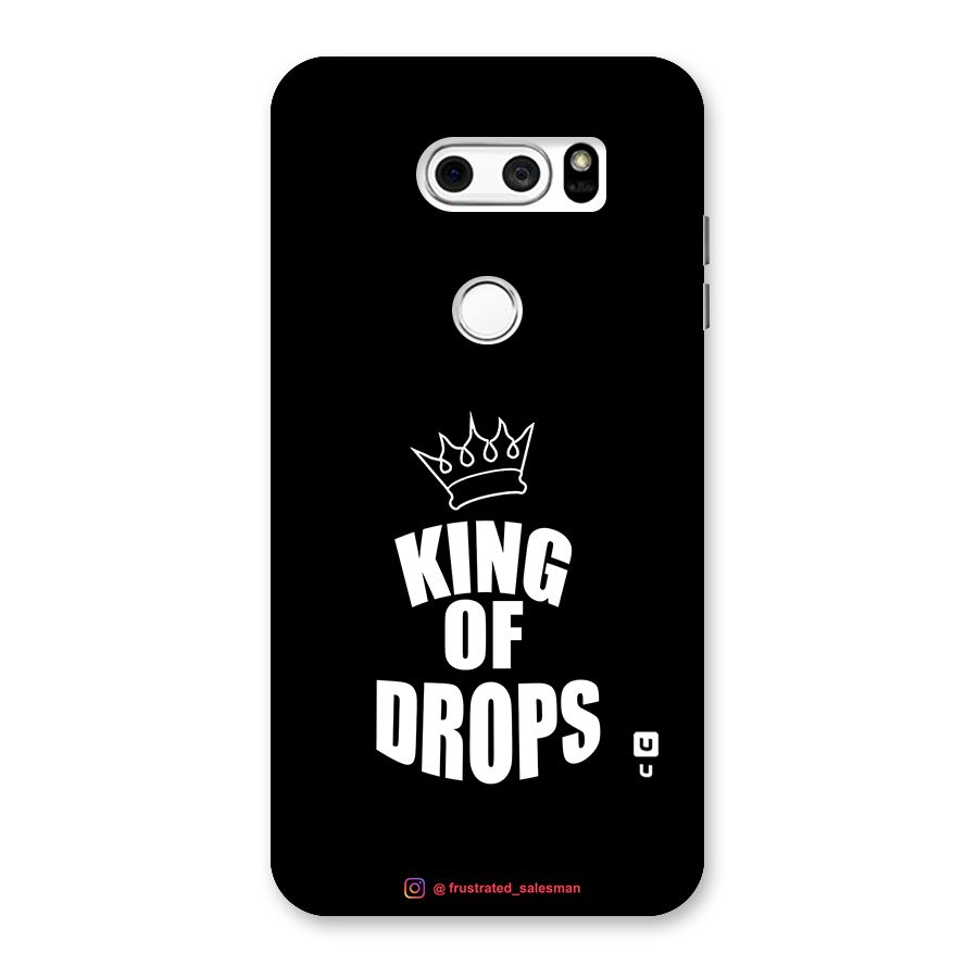 King of Drops Black Back Case for LG V30