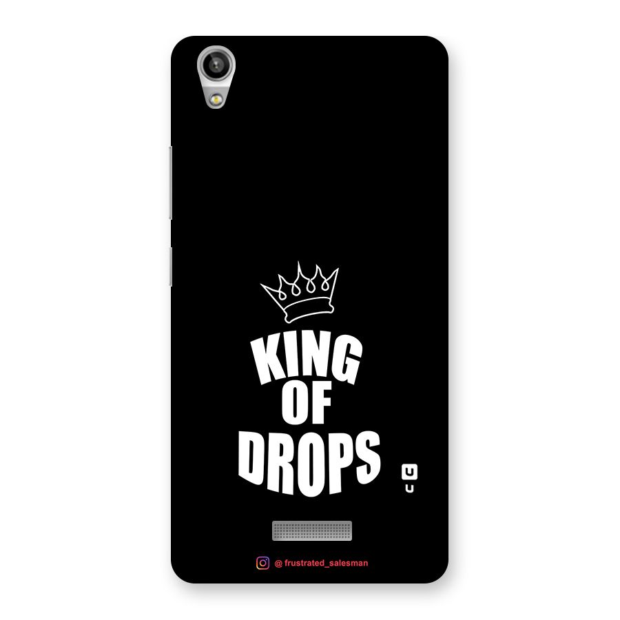 King of Drops Black Back Case for Lava-Pixel-V1