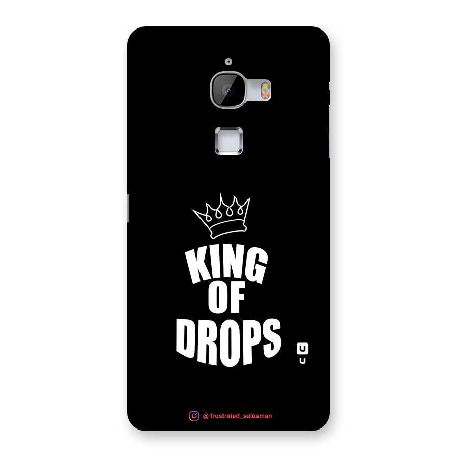 King of Drops Black Back Case for LeTv Le Max