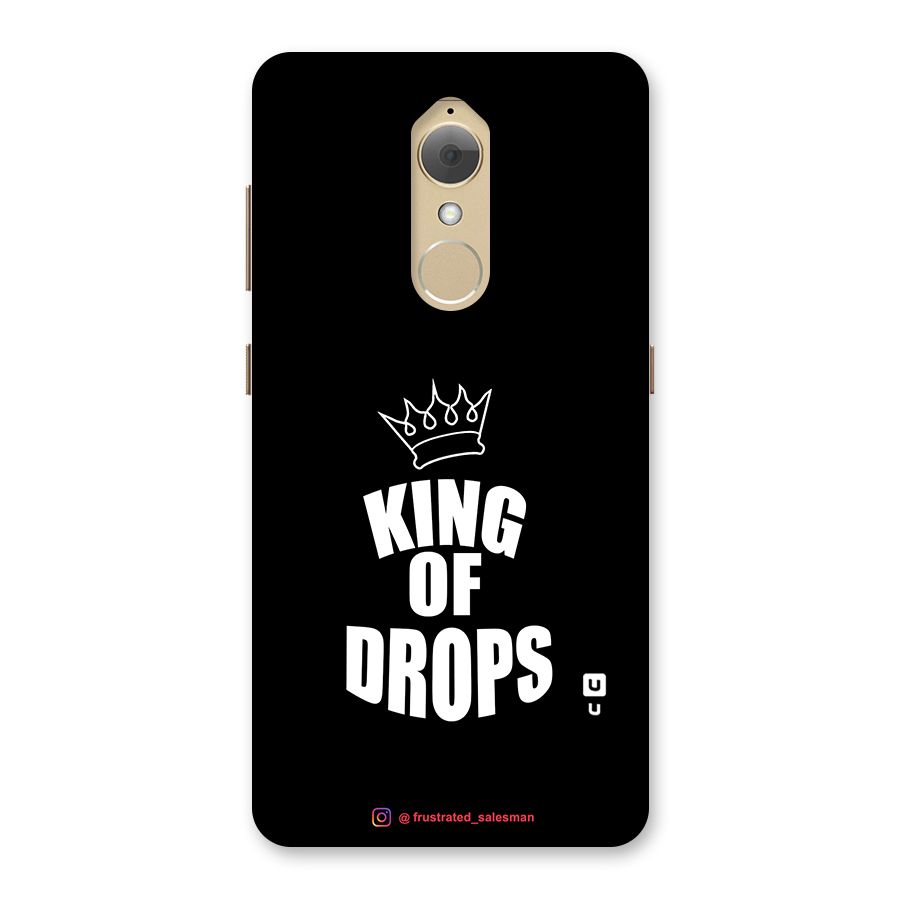 King of Drops Black Back Case for Lenovo K8