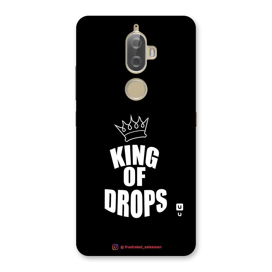 King of Drops Black Back Case for Lenovo K8 Plus