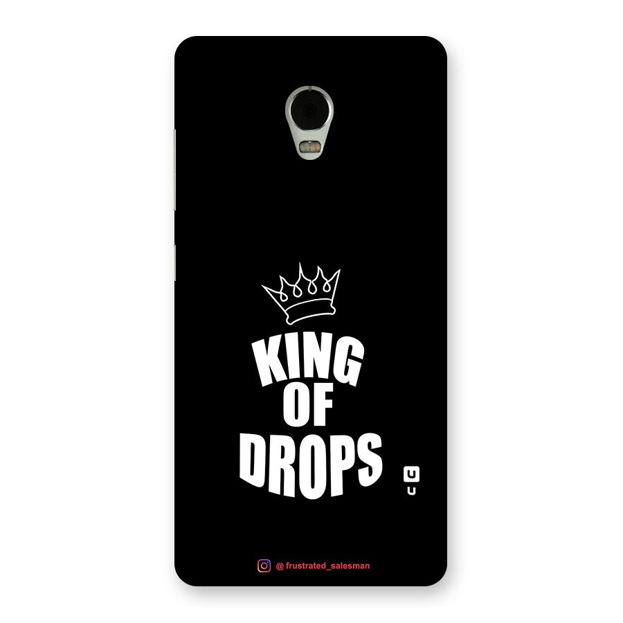 King of Drops Black Back Case for Lenovo Vibe P1