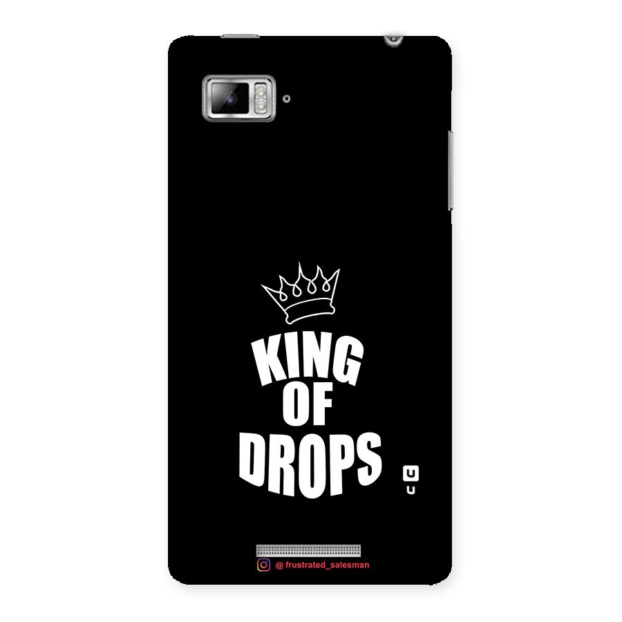 King of Drops Black Back Case for Lenovo Vibe Z K910