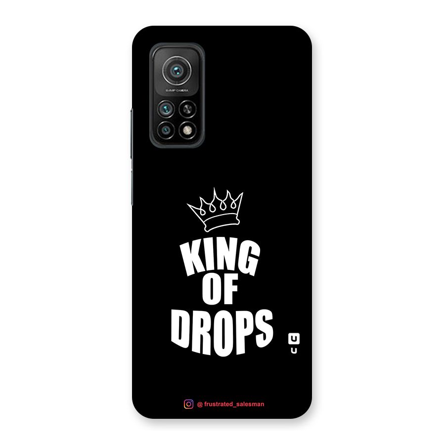 King of Drops Black Back Case for Mi 10T Pro 5G